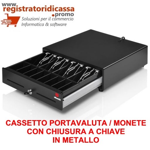 CASSETTO PORTAVALUTA PER REGISTRATORE DI CASSA