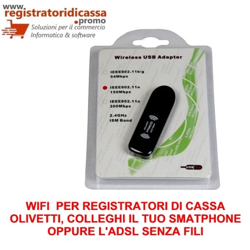 WIFI per registratori di cassa