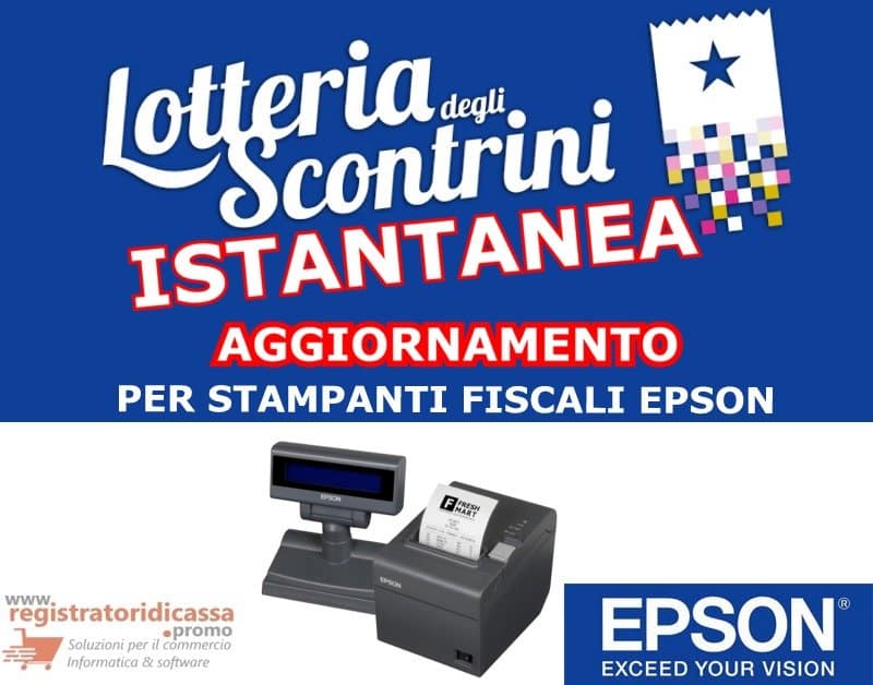 LOTTERIA ISTANTANEA SCONTRINI EPSON FP81