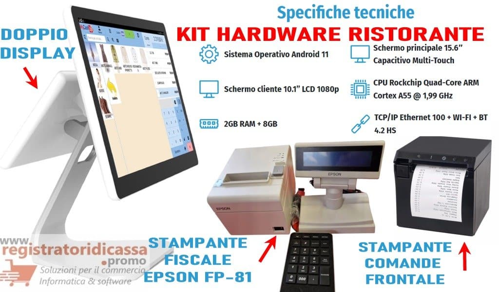 PUNTO CASSA RISTORANTE- KIT HARDWARE