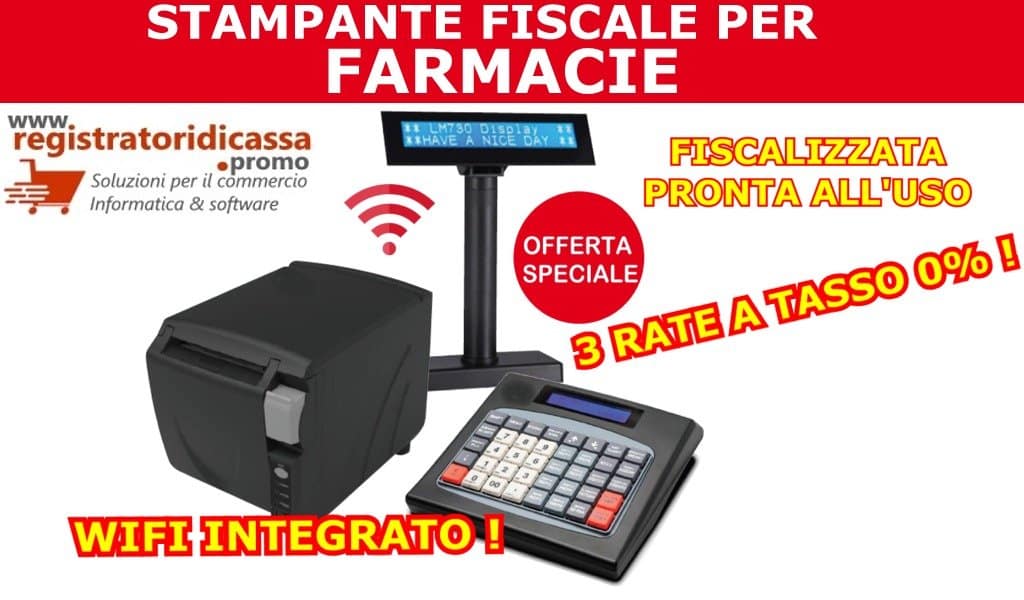 STAMPANTE FISCALE PER FARMACIE
