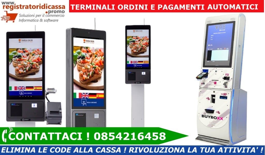 TERMINALI DI PAGAMENTO AUTOMATICI