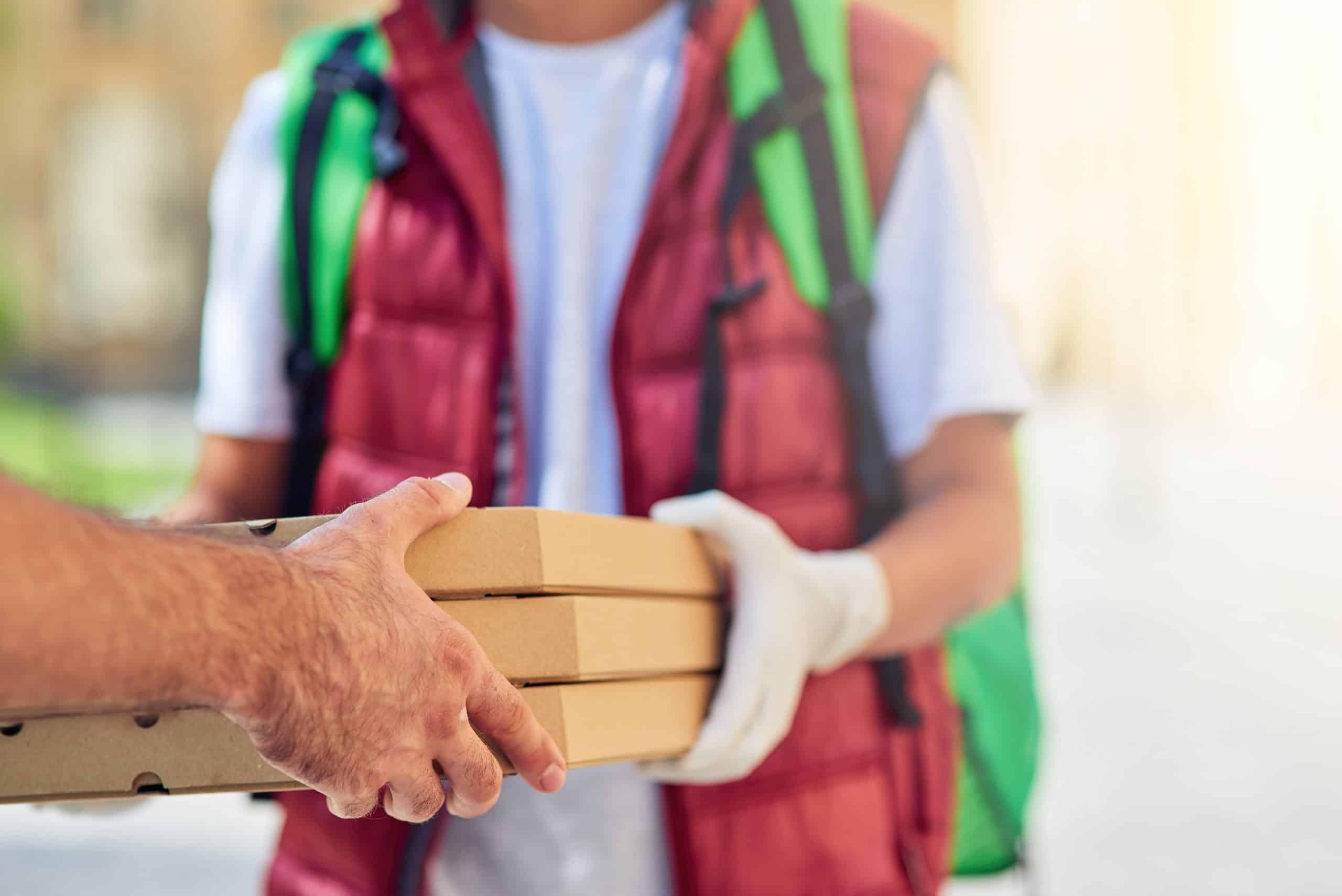 registratore di cassa per consegne a domicilio
